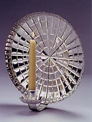 Tin 'Mirror' Sconce