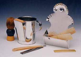 Shaving Mug and Comb Holder